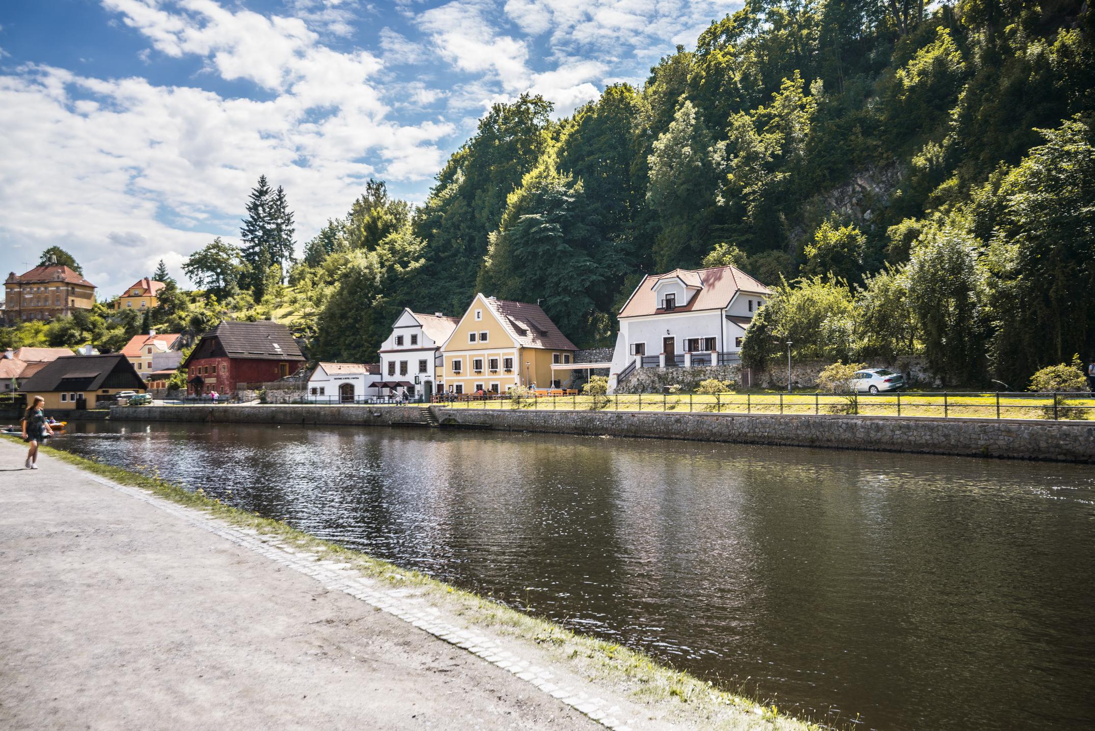 מלון Český Krumlov Vltavska Pohadka מראה חיצוני תמונה